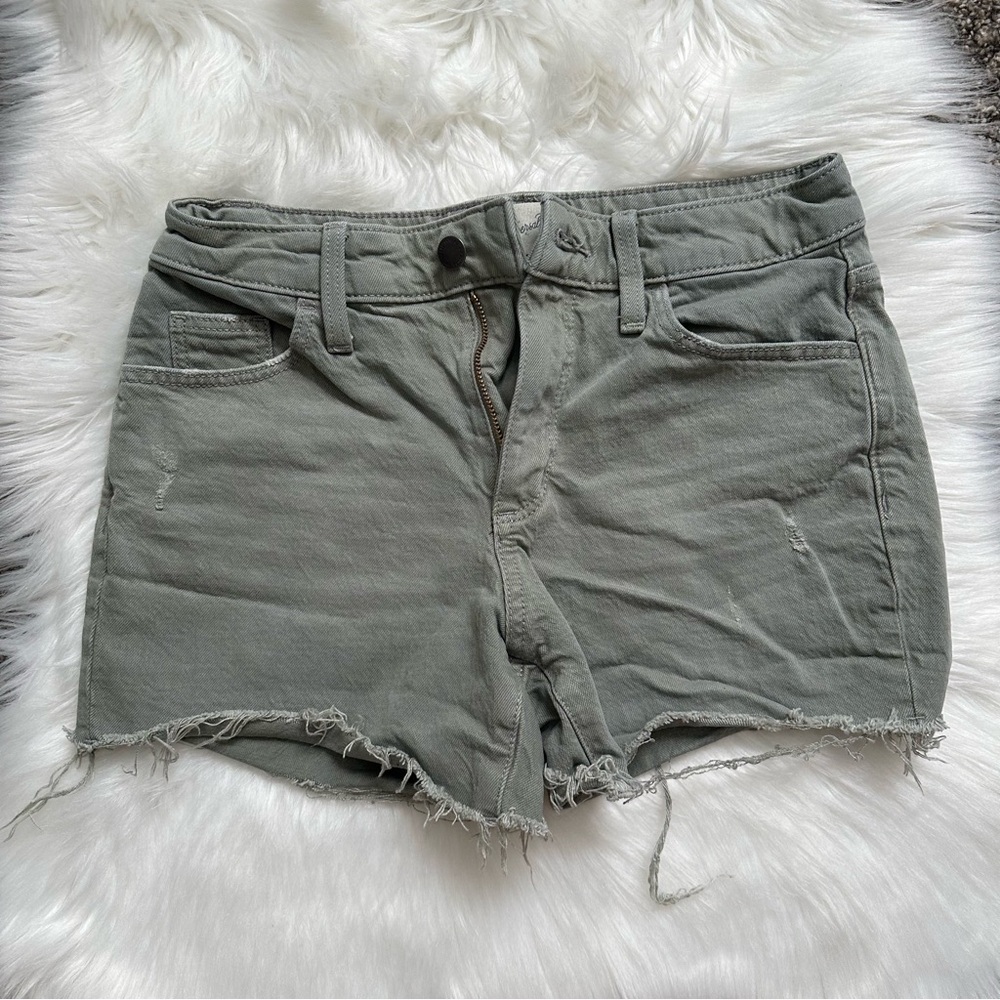 Universal Thread Vintage Midi Green Shorts